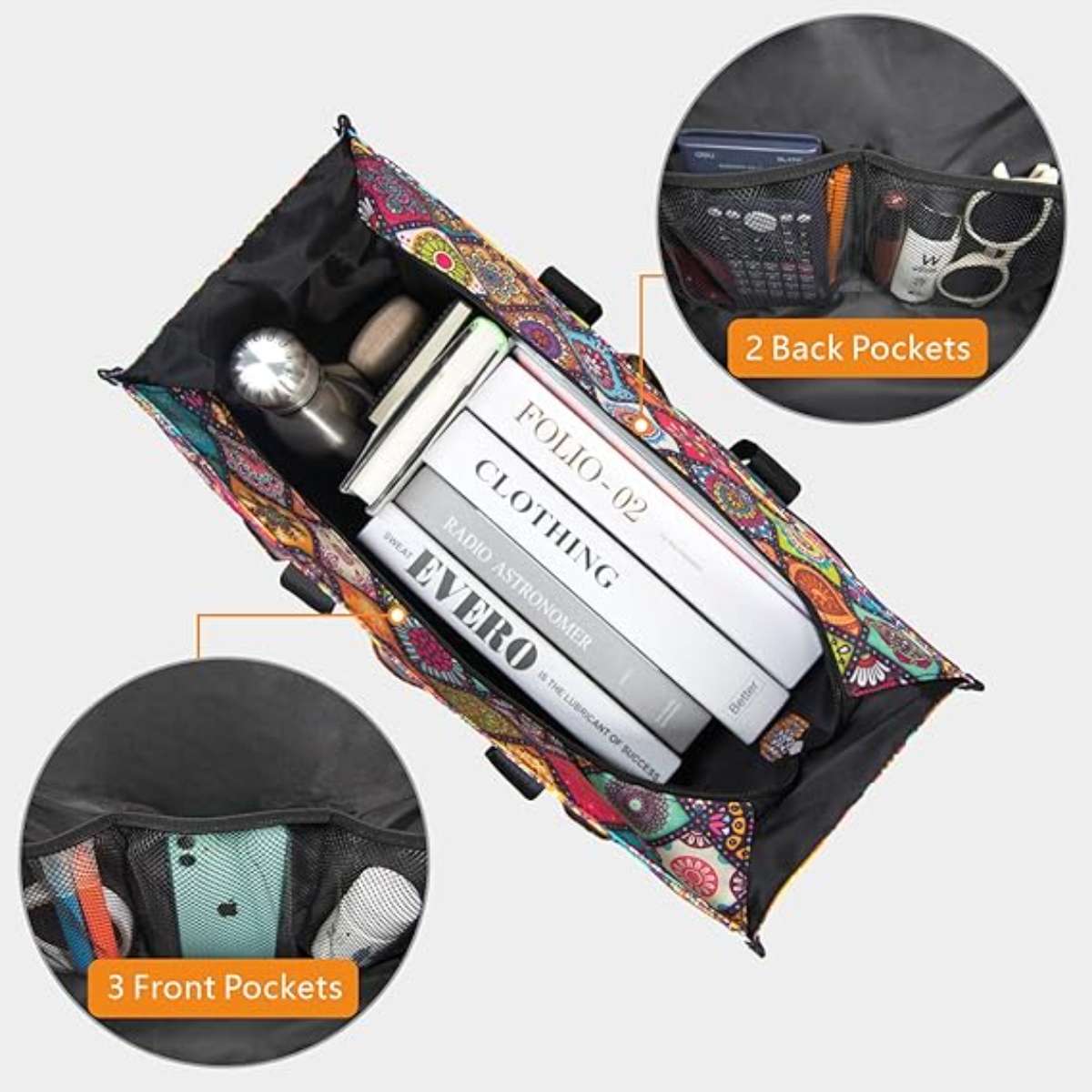 TOPDesign practical waterproof tote bag