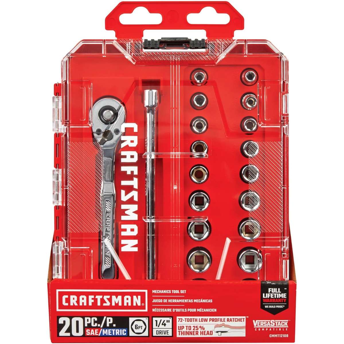 CRAFTSMAN Mechanics Tool Kit (CMMT12108)