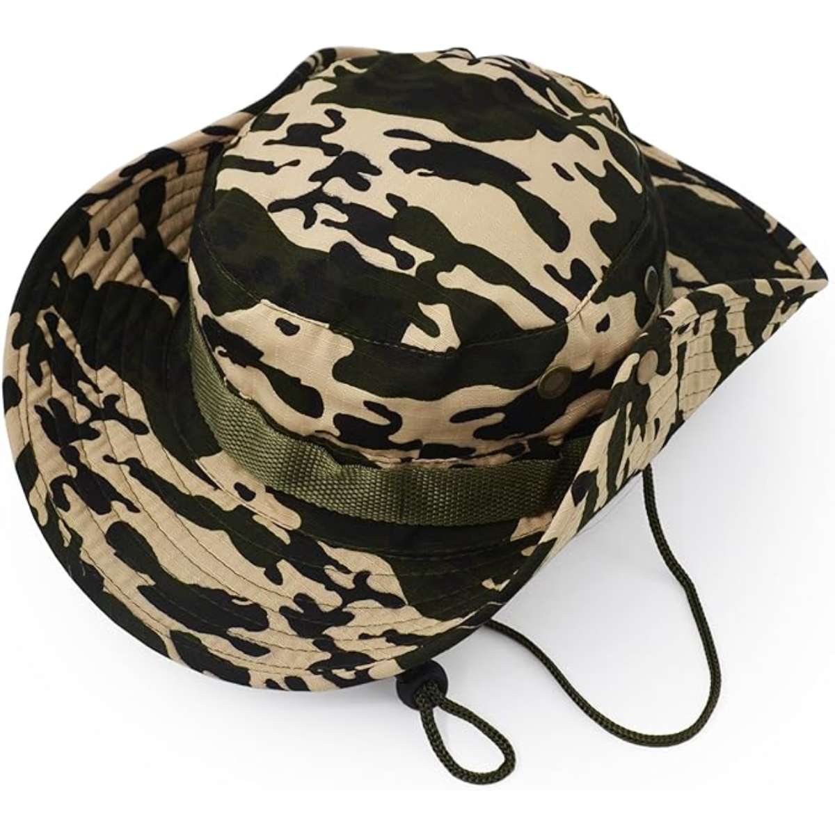 Outdoor wide-brimmed sun hat, United States combat style jungle sun hat