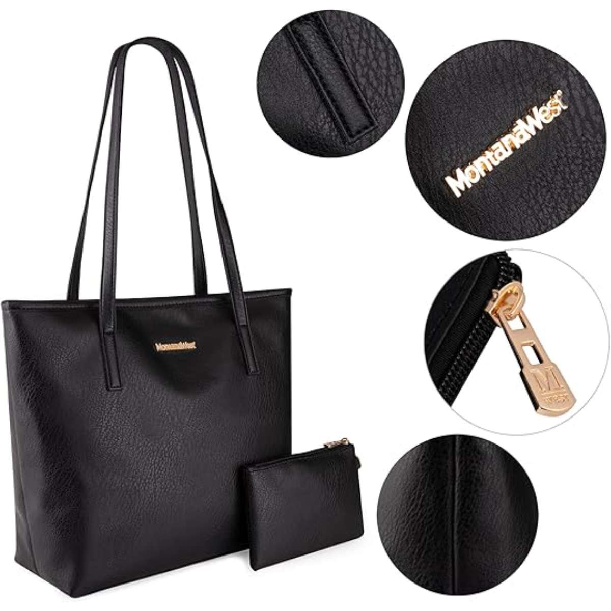 Montana Western tote bag vegan leather tote