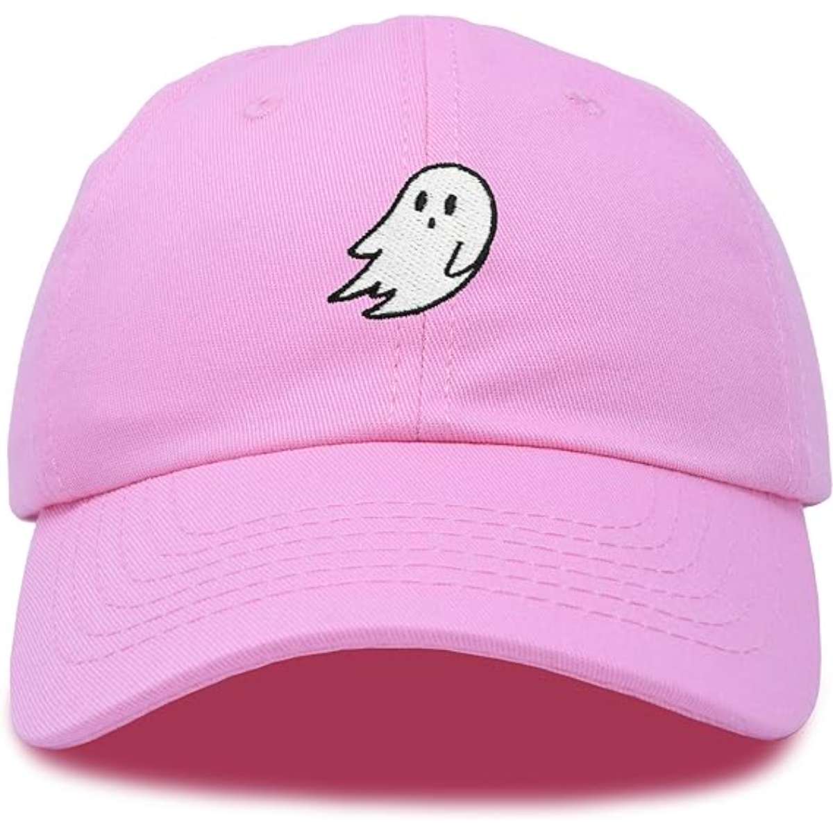DALIX Ghost Embroidery Dad Hat Baseball Cap Cute Halloween