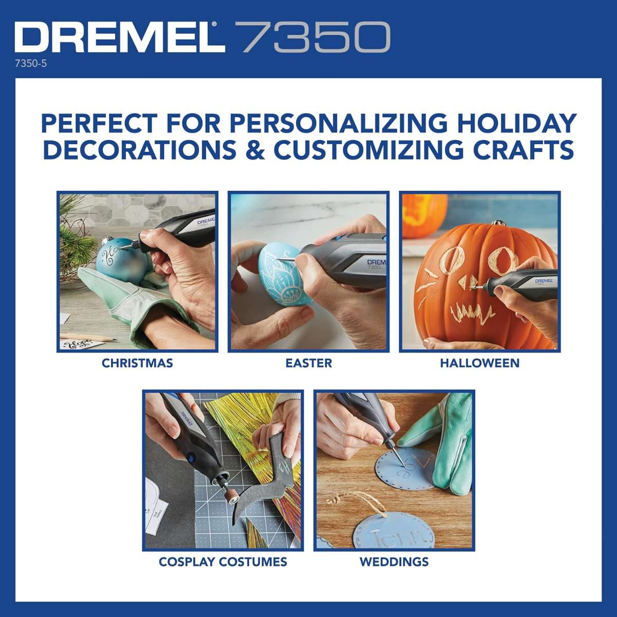 Dremel 7350-5 Cordless Rotary Tool Kit