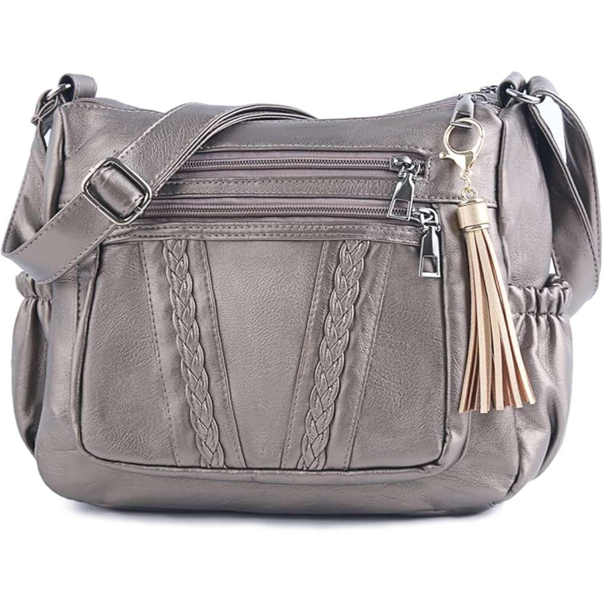 ELDA Women's Crossbody Bag, Pocket Book