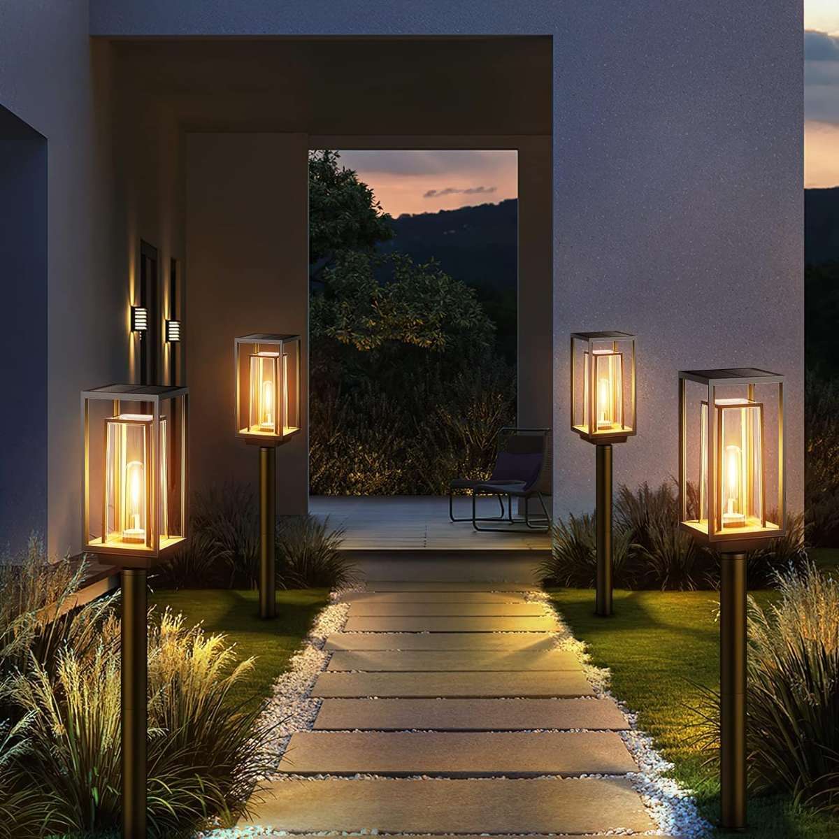 WdtPro Solar Street Light Outdoor