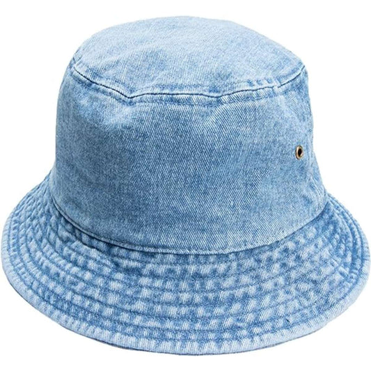 Gelante solid 100% cotton bucket hat