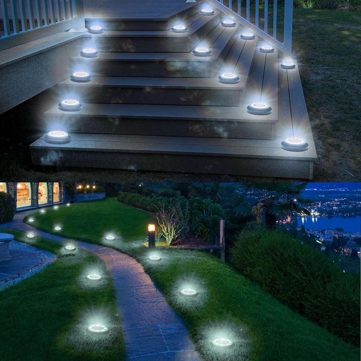 Flagi Solar Floor Lamp - Cool White