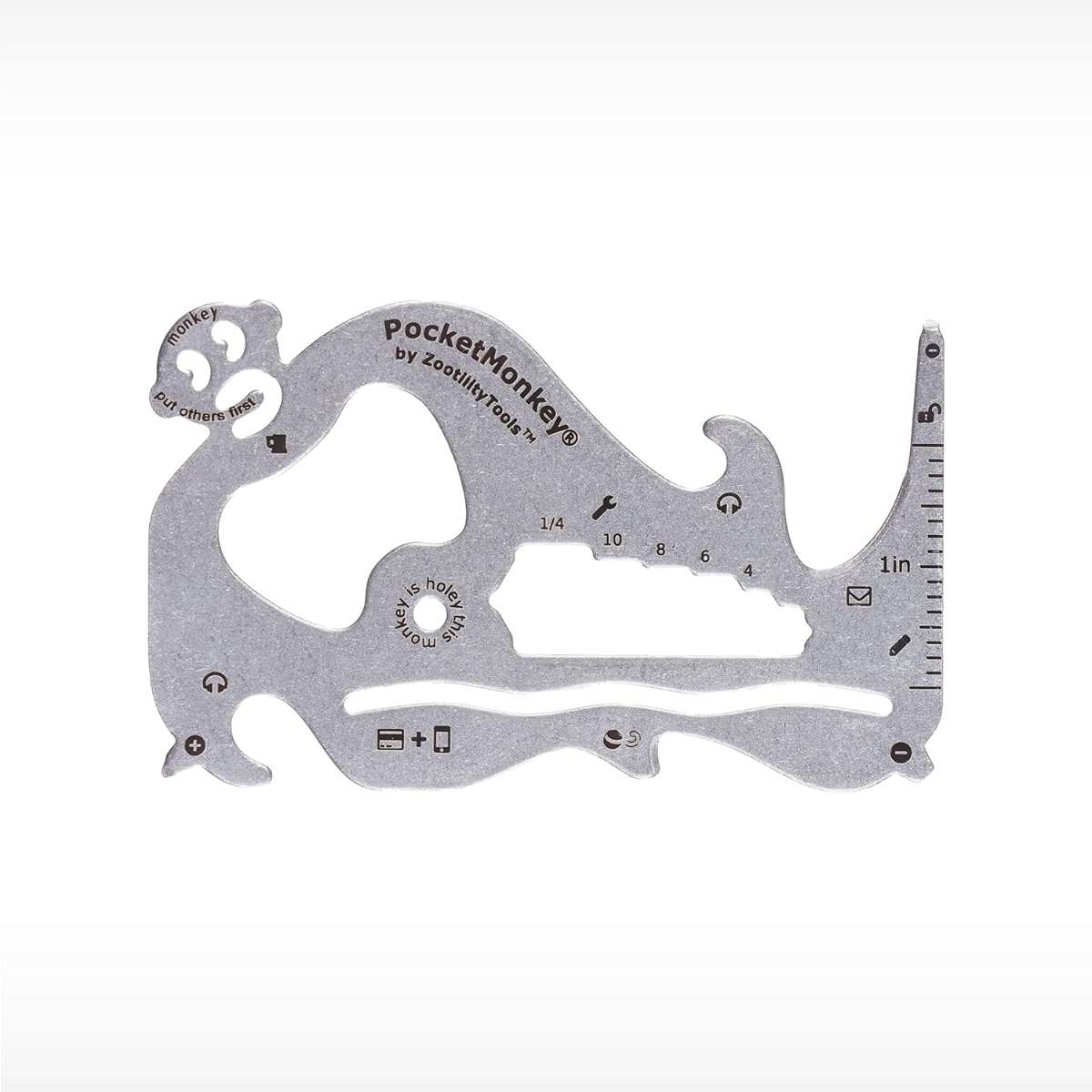 Wallet multi-tool, PocketMonkey 12-in-1 credit card tool