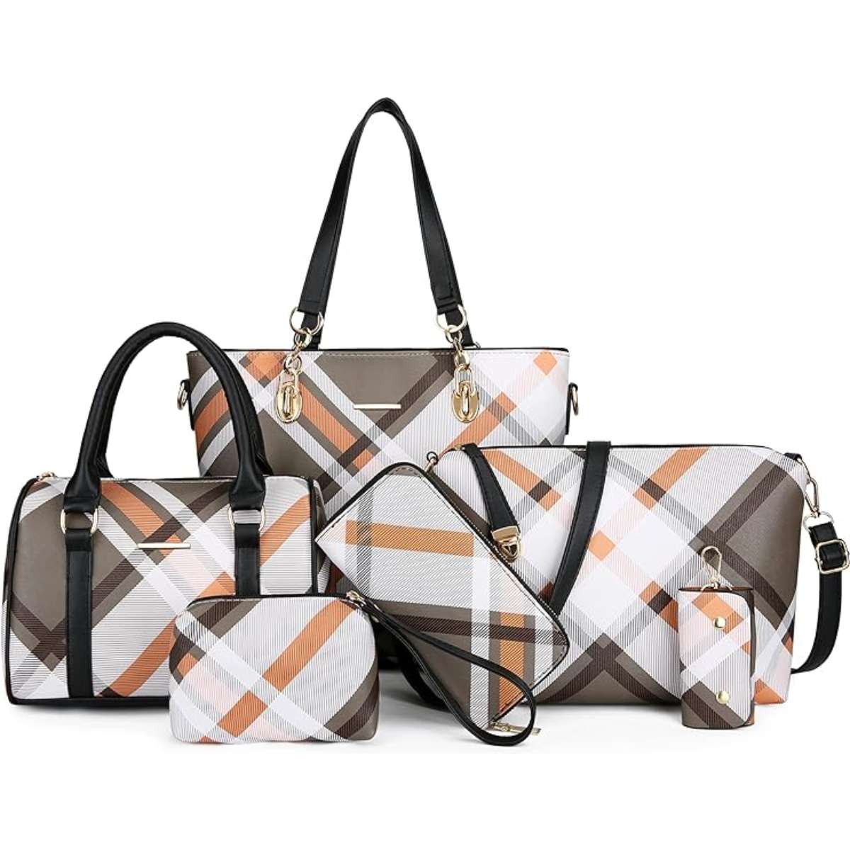 BAGSMART LARGE GYM BAG WITH YOGA MAT BUCKLE