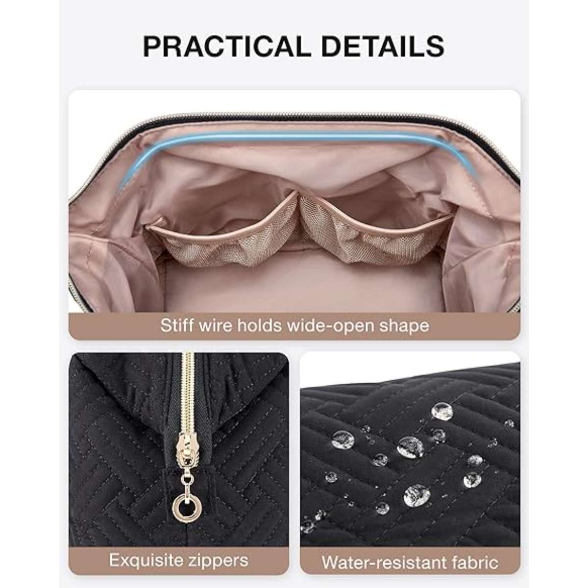 Bagssmart travel cosmetic bags, cosmetic bags cosmetic bags