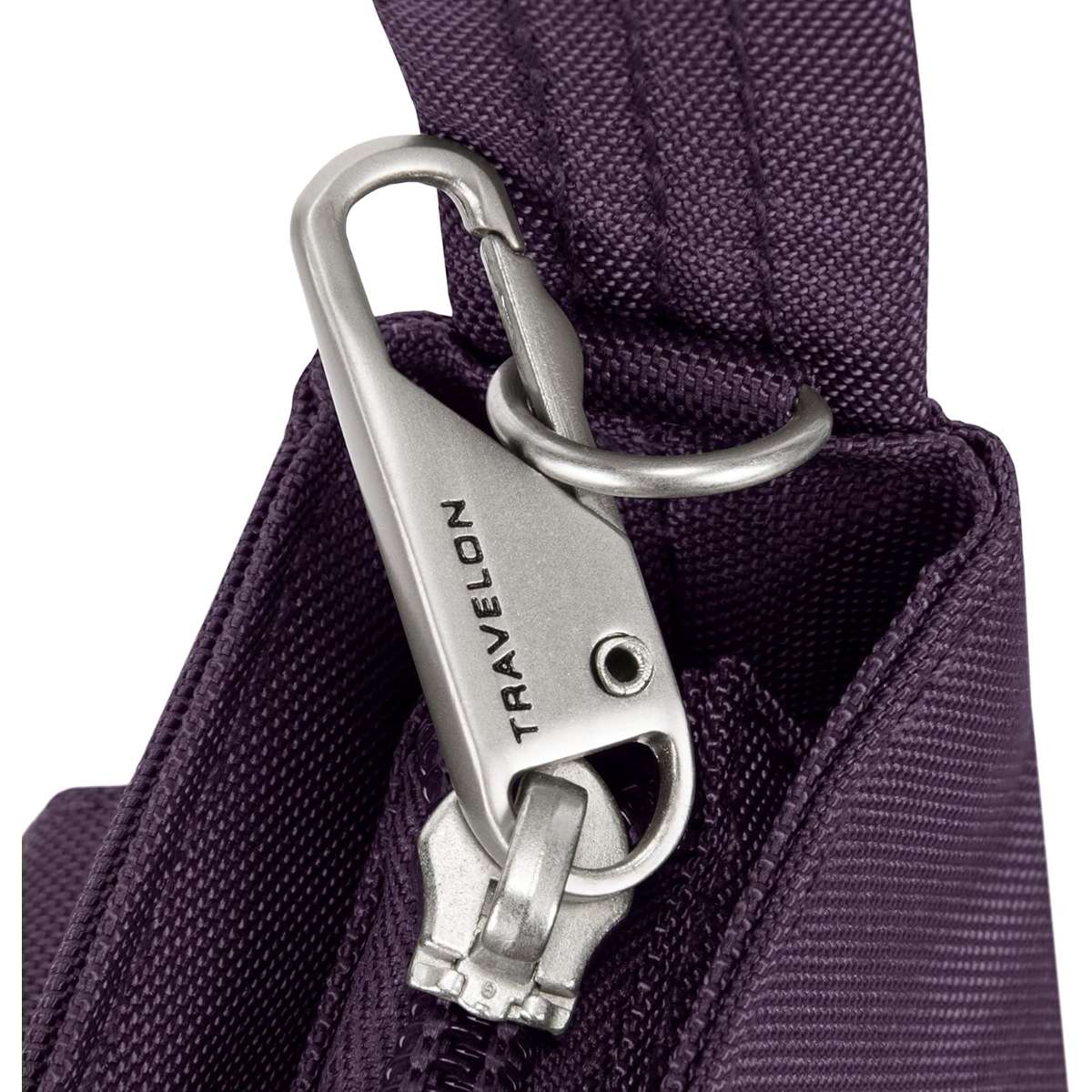Travelon Women's Anti-Theft Classic Mini Satchel Purple, One Size