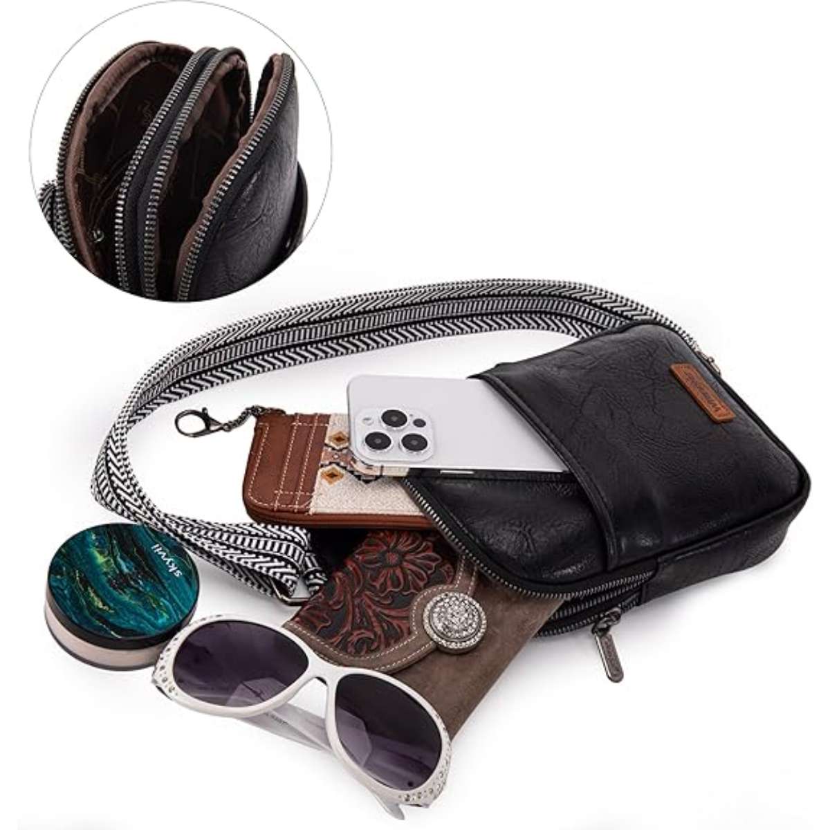 Wrangler Crossbody Bag Women's Chic Crossbody Bag and Wallet
