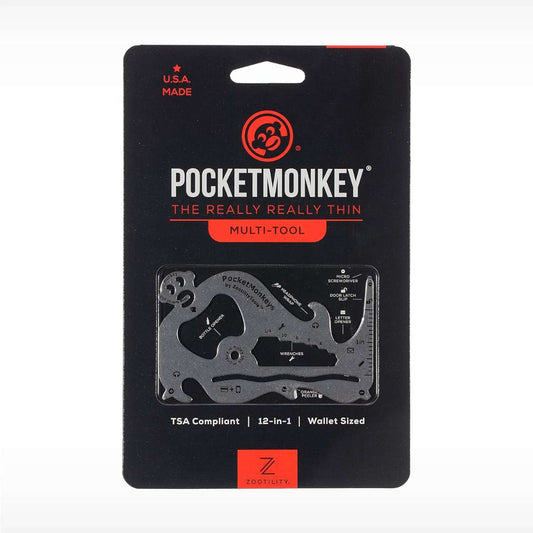 Wallet multi-tool, PocketMonkey 12-in-1 credit card tool