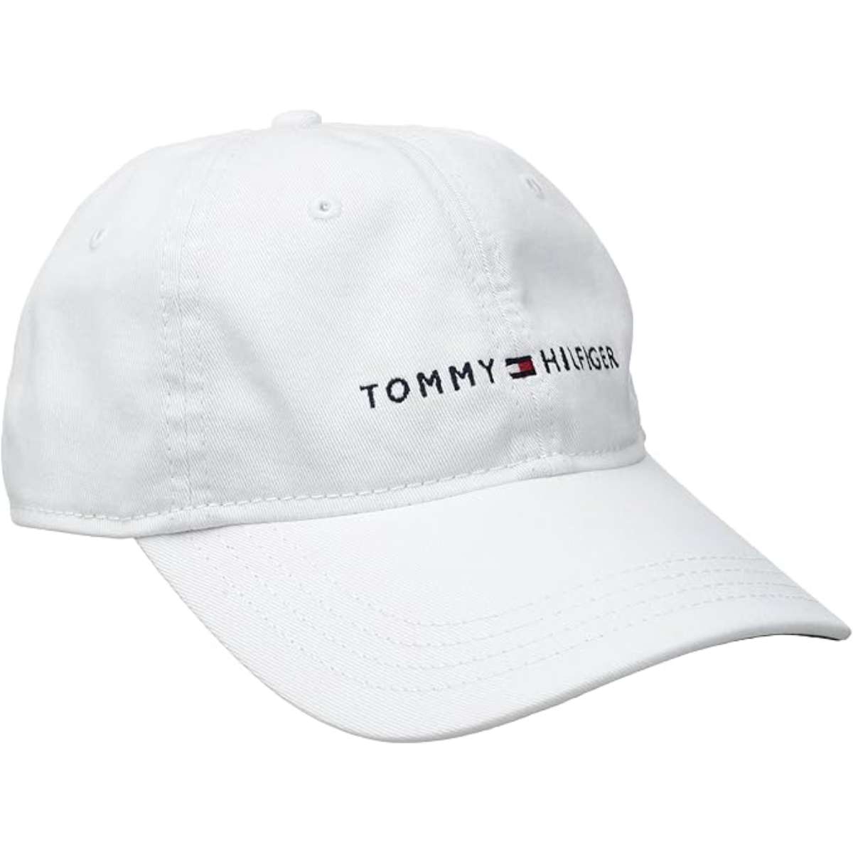 Tommy Hilfiger Men's Cotton Logo Adjustable Baseball Cap