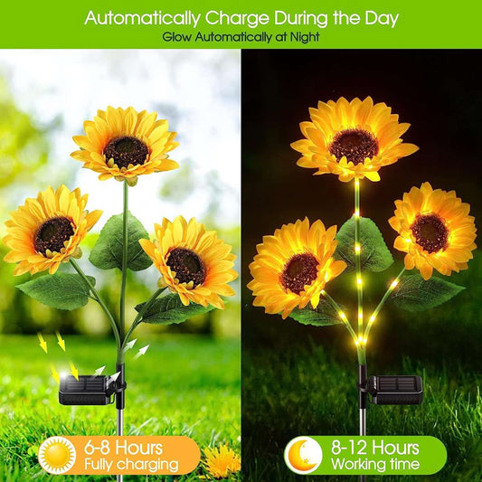 KOOPER Solar Lights Outdoor Garden Decoration