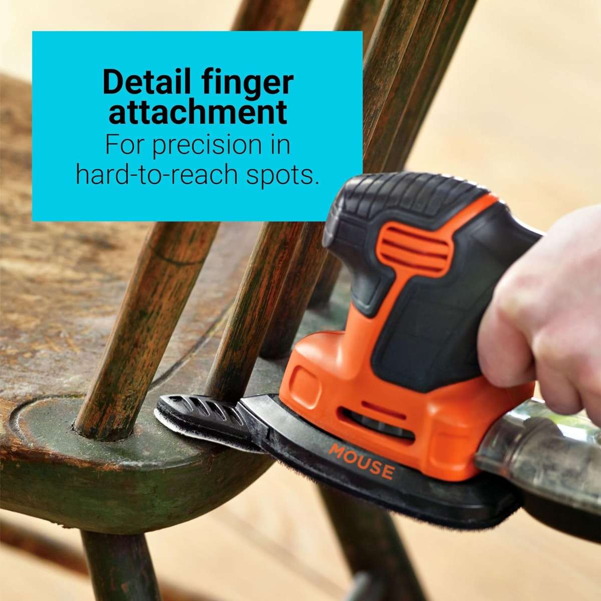 BLACK+DECKER DETAIL SANDER (BDEMS600)