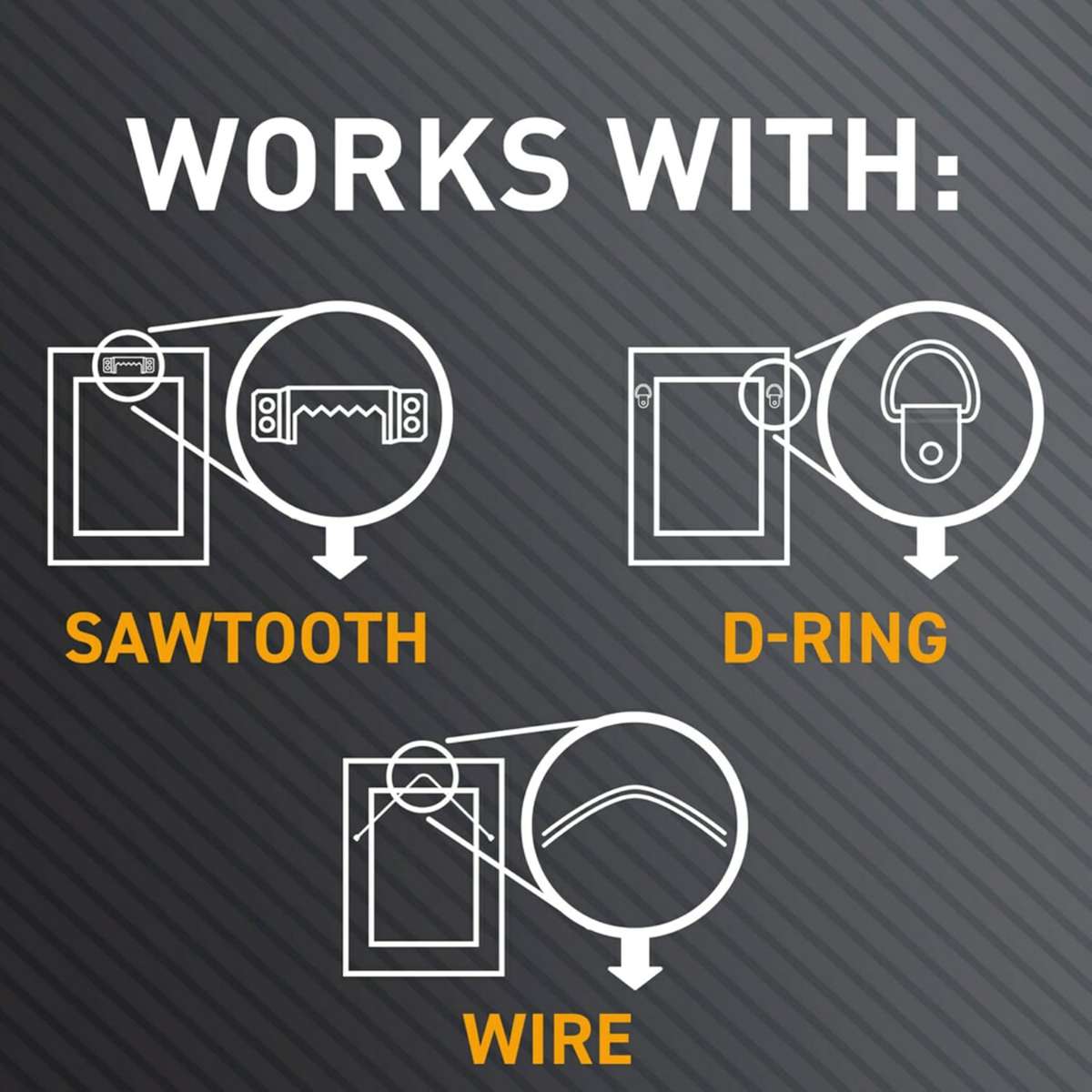 3M Claw(TM) 45 lb drywall picture hanger - 4 pcs (1 pack of 1)