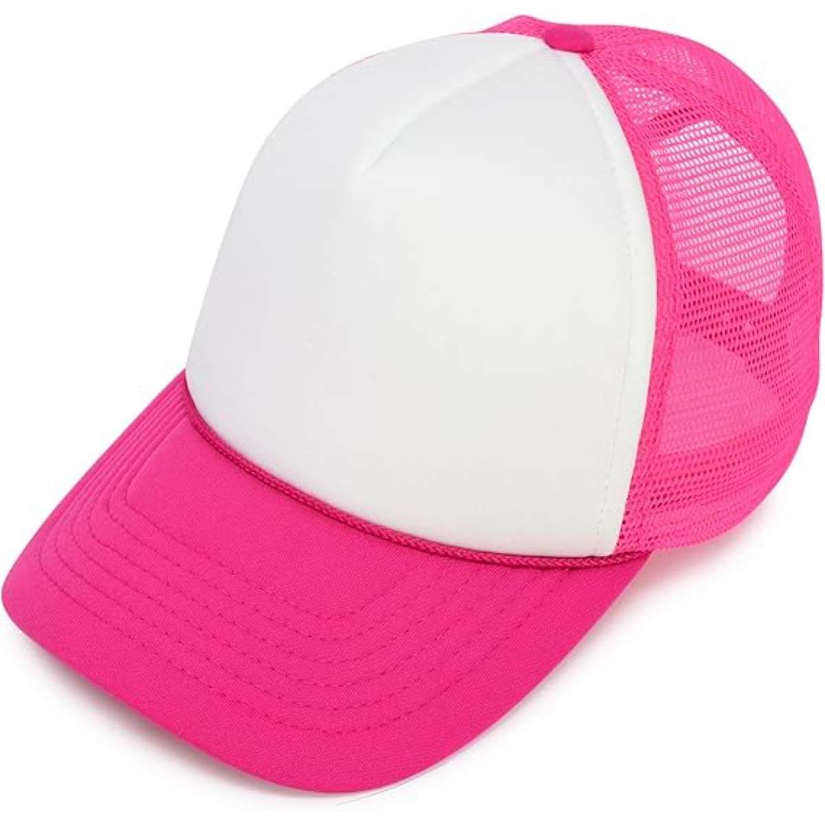 Dalix two-tone trucker hat summer mesh cap
