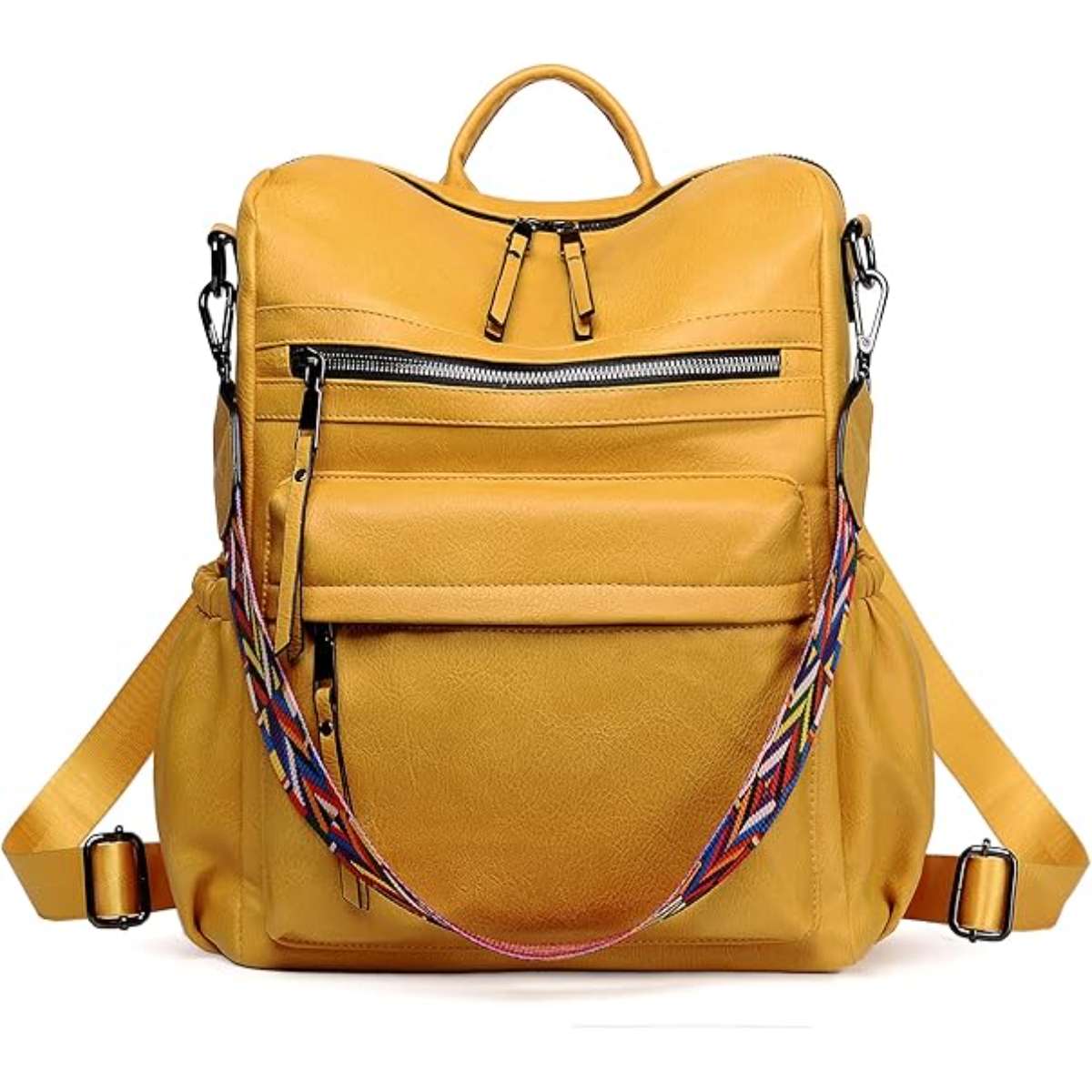 Dora & Liz Women's Backpack Wallet Stylish Leather