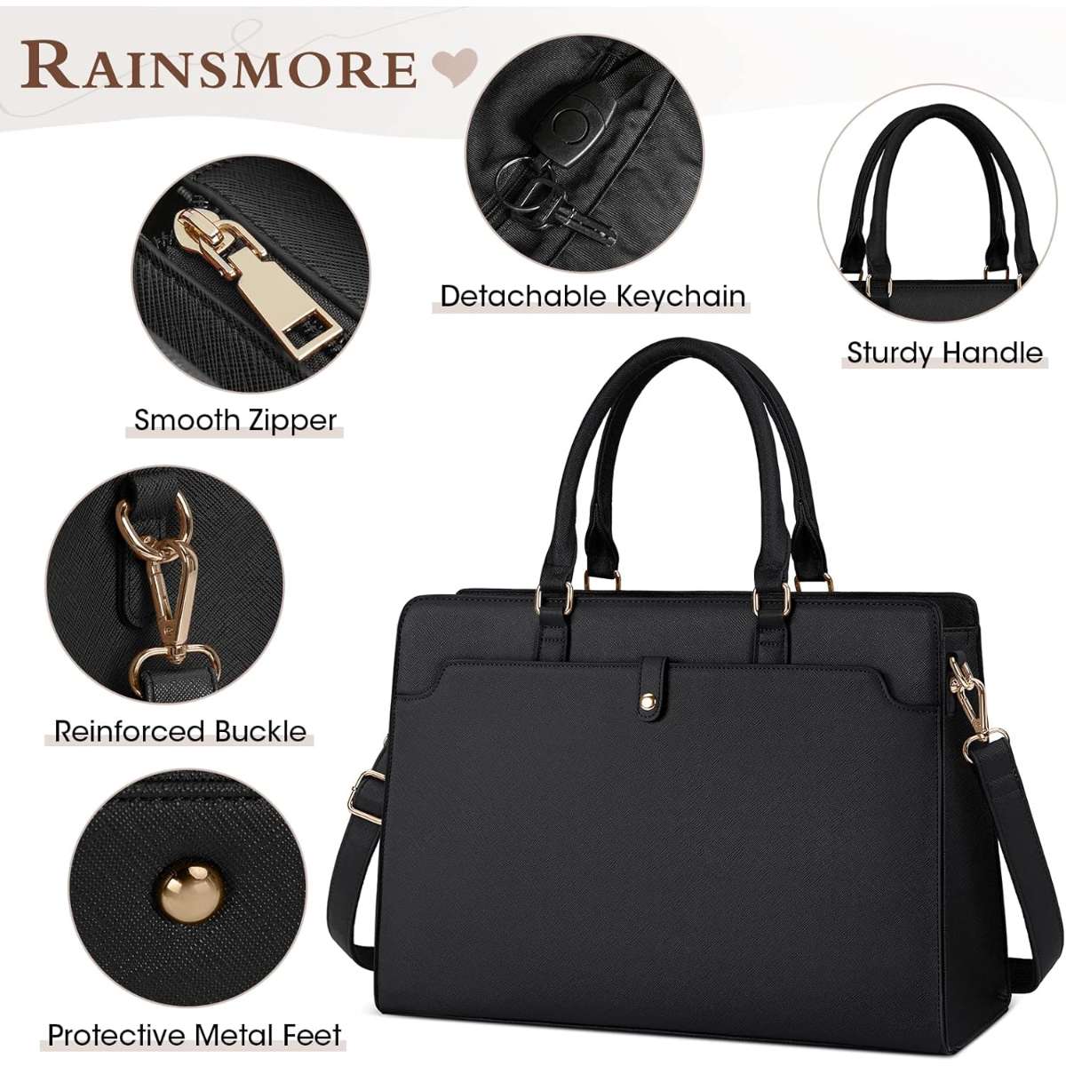 Women's laptop bag 15.6 inches