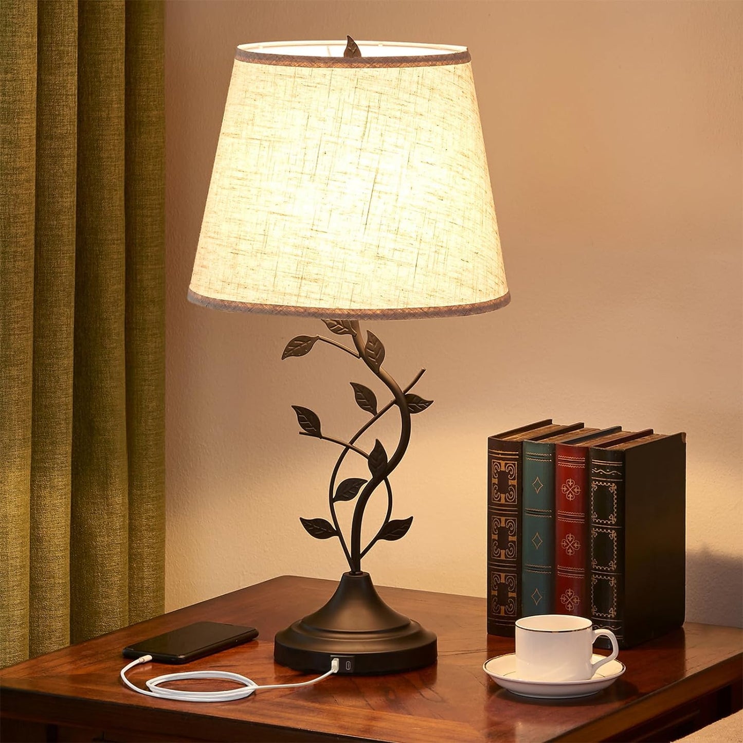 Kakanoosbu charging bedside table