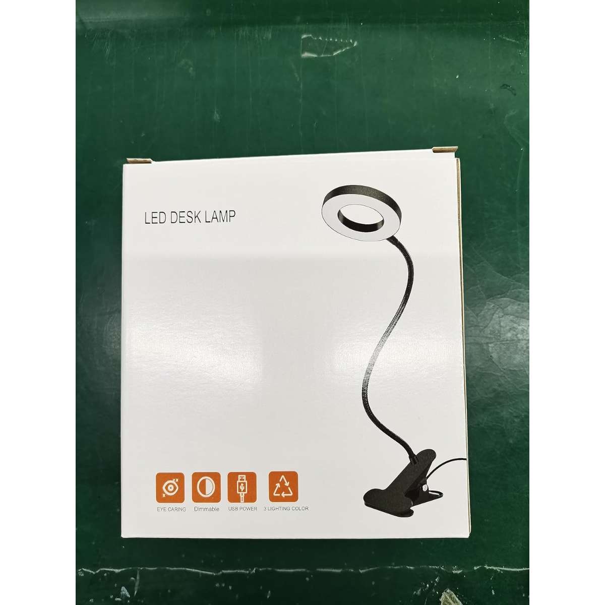 Desk clamp lamp with 10 dimmable brightnesses