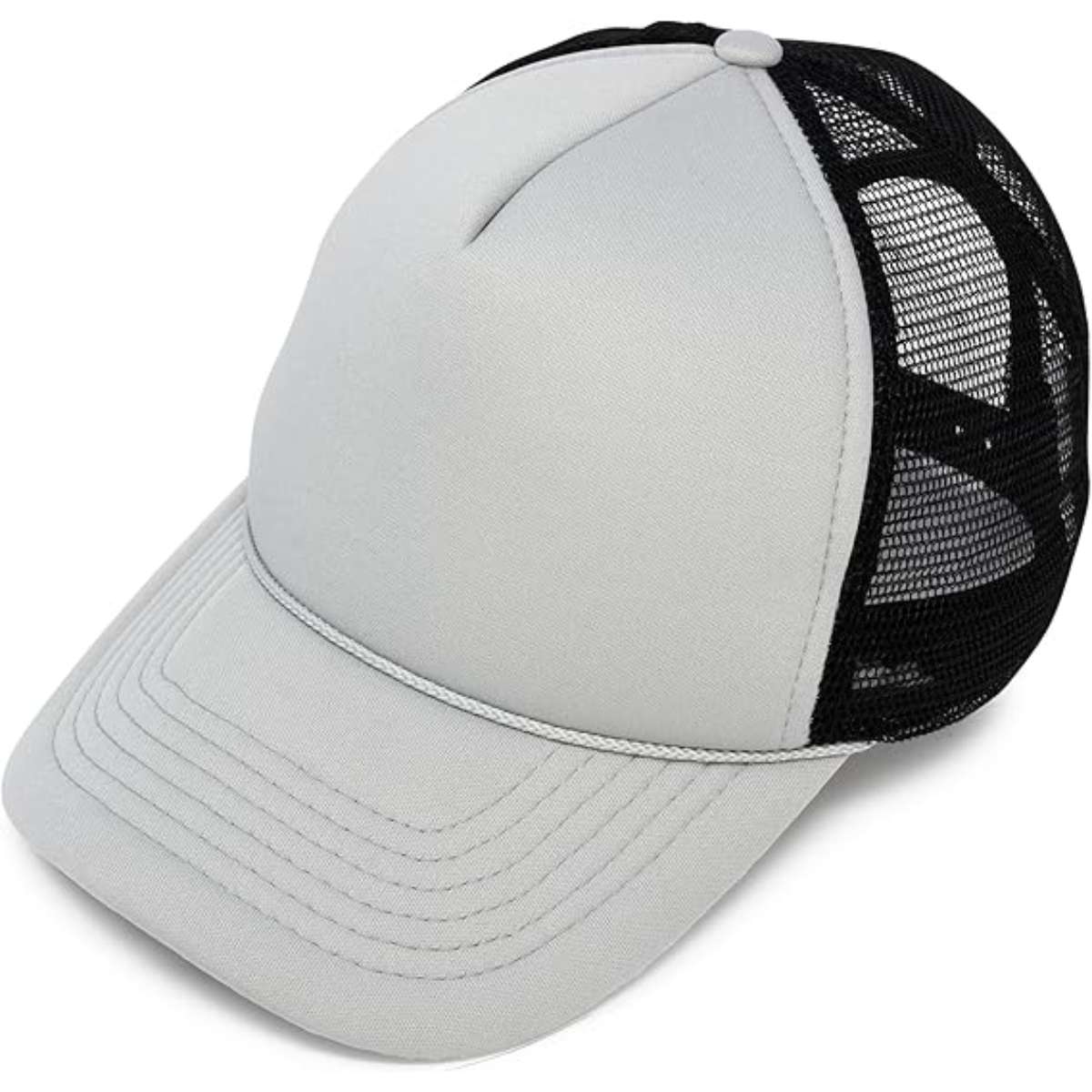 Dalix two-tone trucker hat summer mesh cap