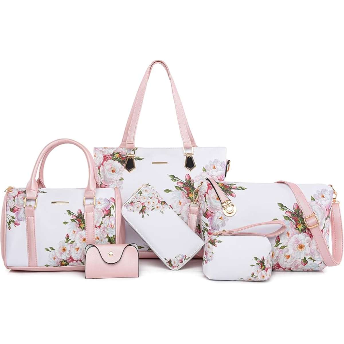 BAGSMART LARGE GYM BAG WITH YOGA MAT BUCKLE