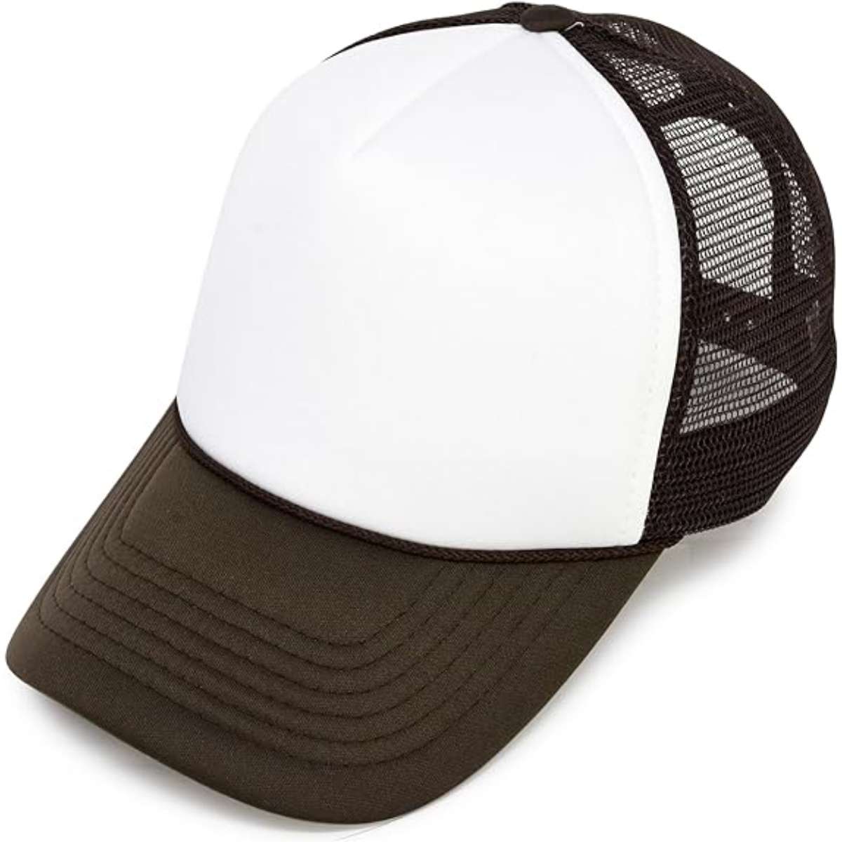 Dalix two-tone trucker hat summer mesh cap