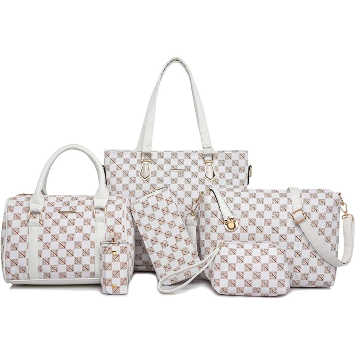 BAGSMART LARGE GYM BAG WITH YOGA MAT BUCKLE