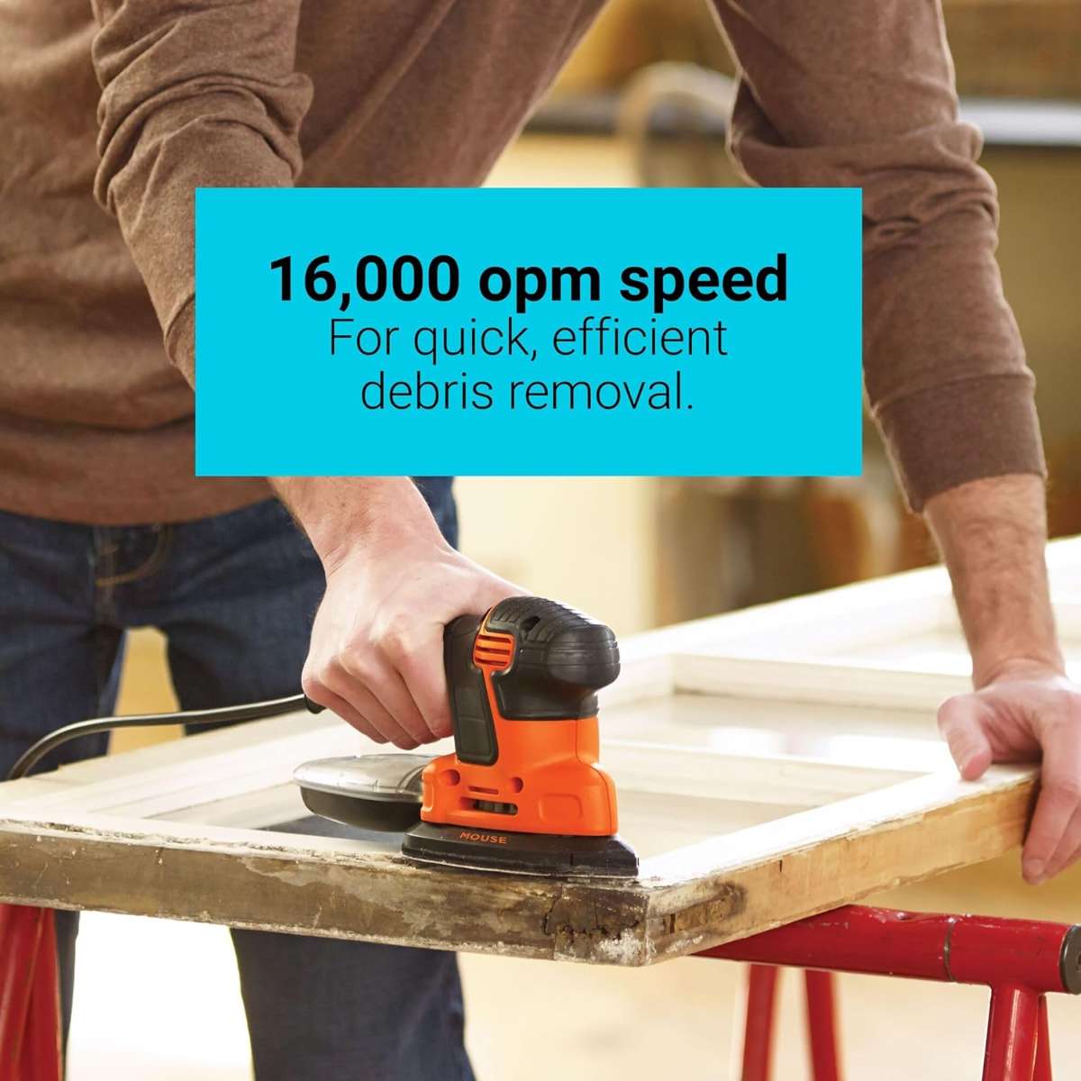 BLACK+DECKER DETAIL SANDER (BDEMS600)