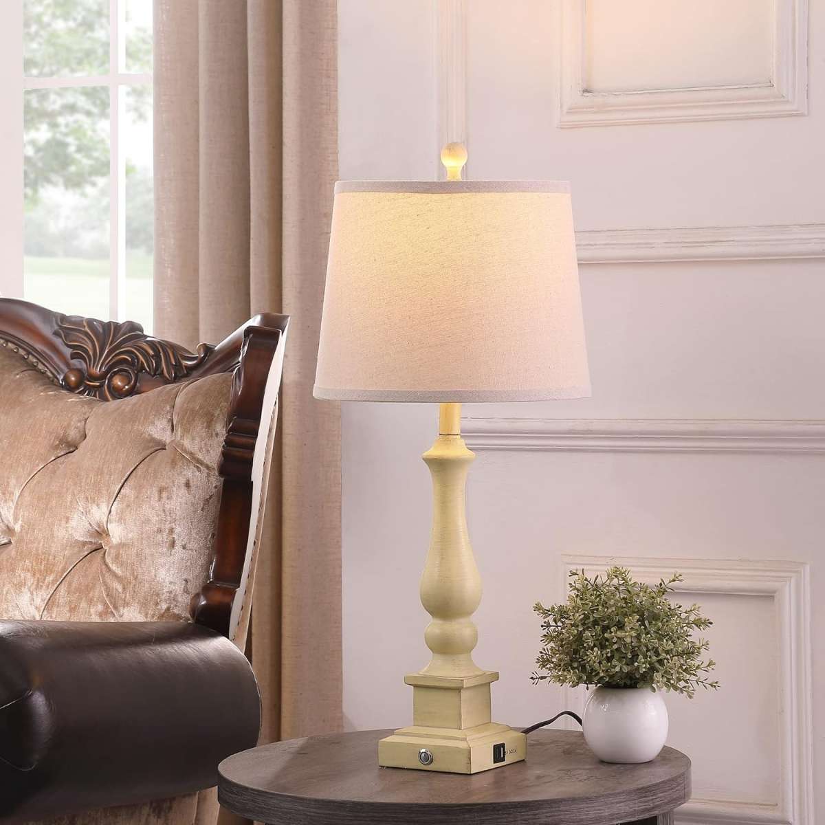 3-way dimmable touch console light 2-piece set
