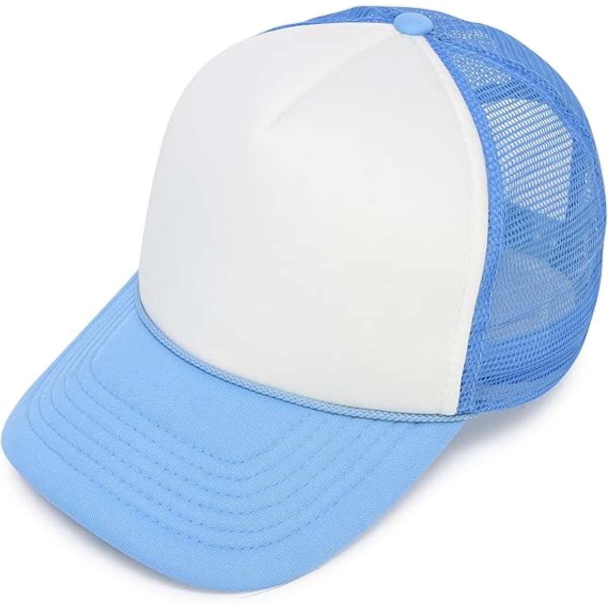 Dalix two-tone trucker hat summer mesh cap