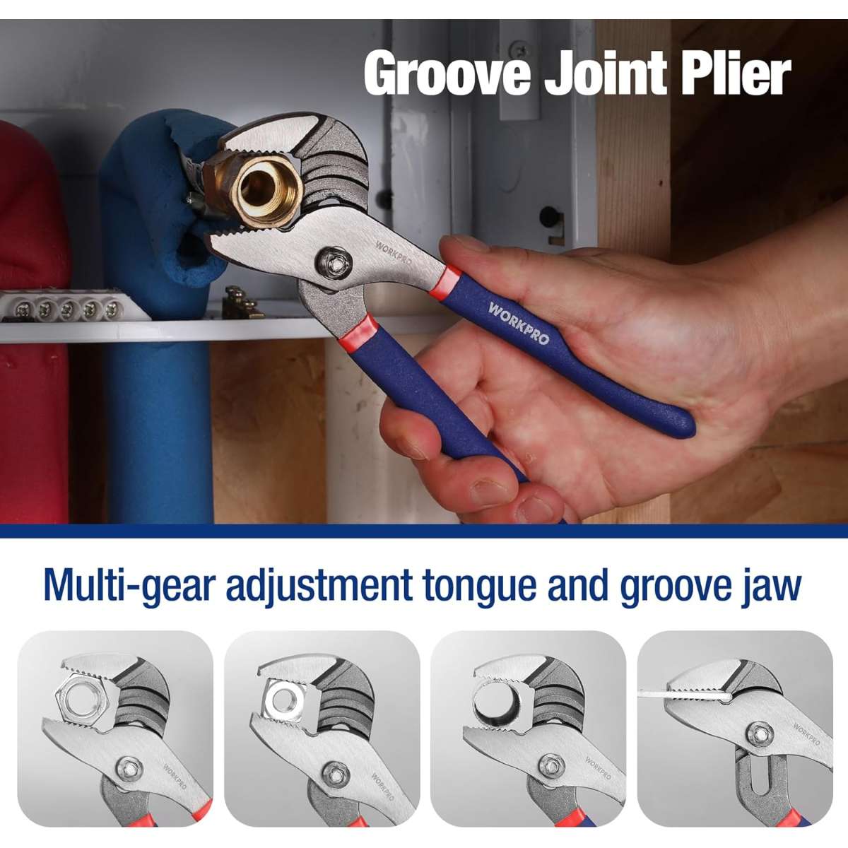 7-Piece Workpro Pliers Set