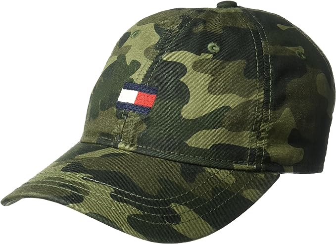 Tommy Hilfiger Men's Cotton Ardin Adjustable Baseball Cap