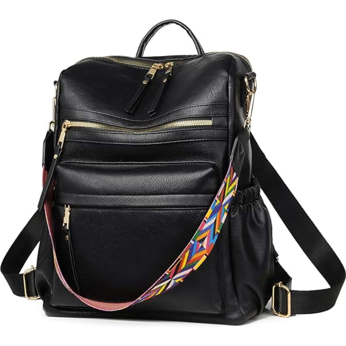 Dora & Liz Women's Backpack Wallet Stylish Leather