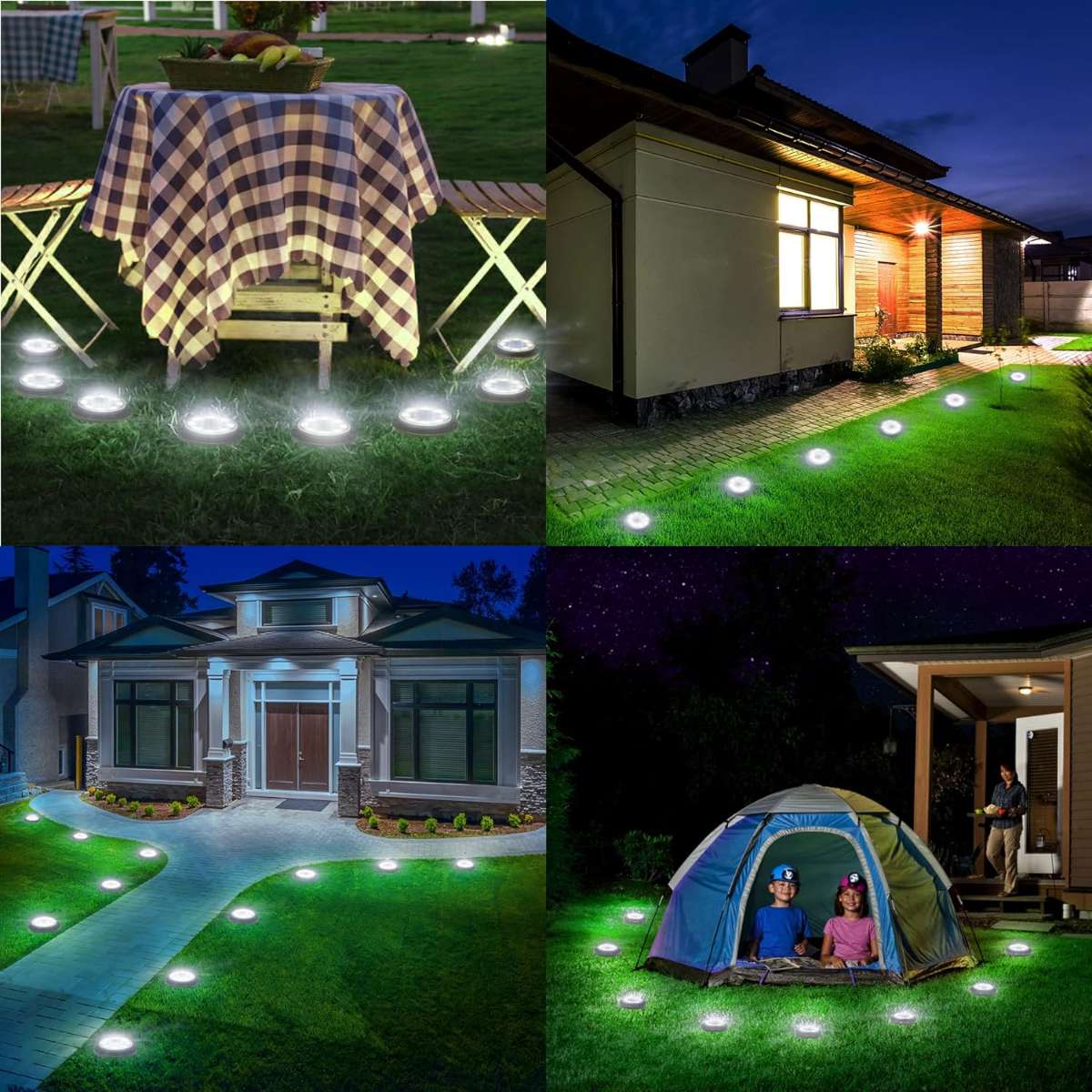 Flagi Solar Floor Lamp - Cool White