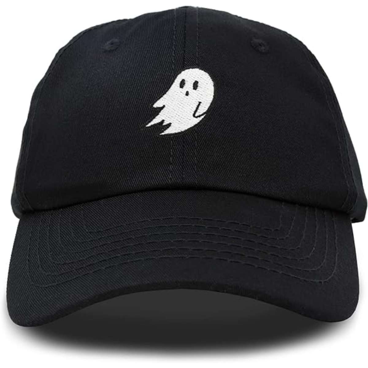 DALIX Ghost Embroidery Dad Hat Baseball Cap Cute Halloween