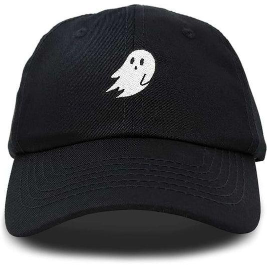 DALIX Ghost Embroidery Dad Hat Baseball Cap Cute Halloween