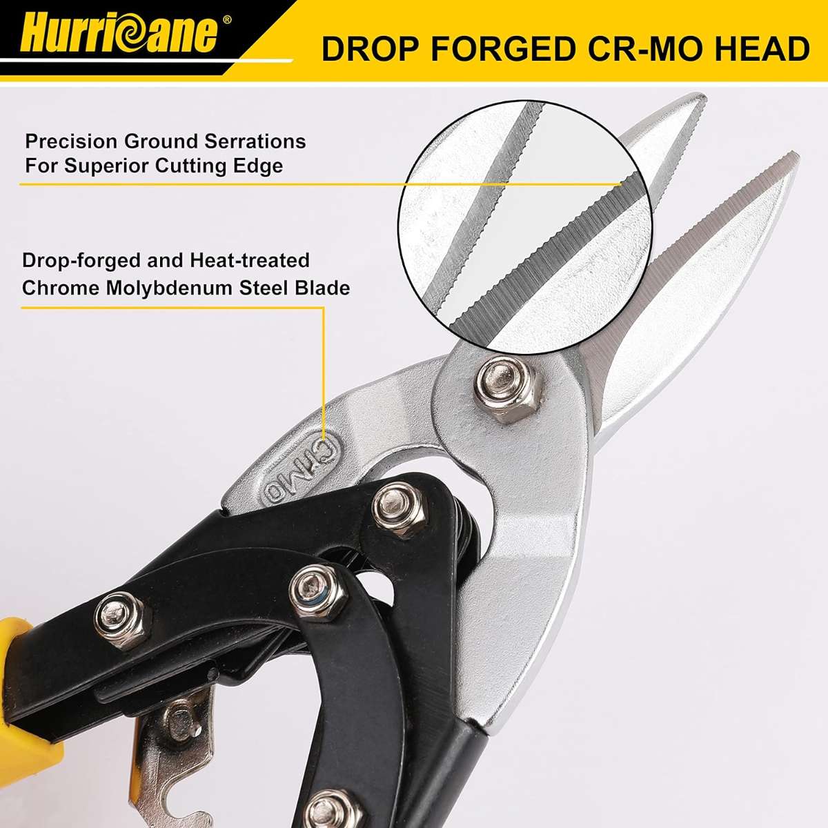 HURRICANE 10 INCH AVIATION TIN SHEARS