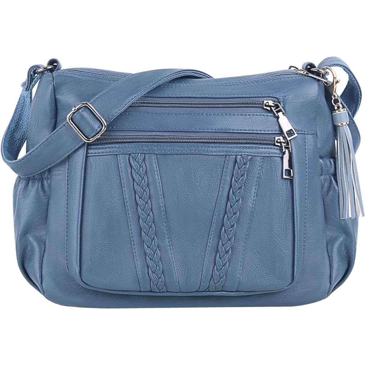 ELDA Women's Crossbody Bag, Pocket Book
