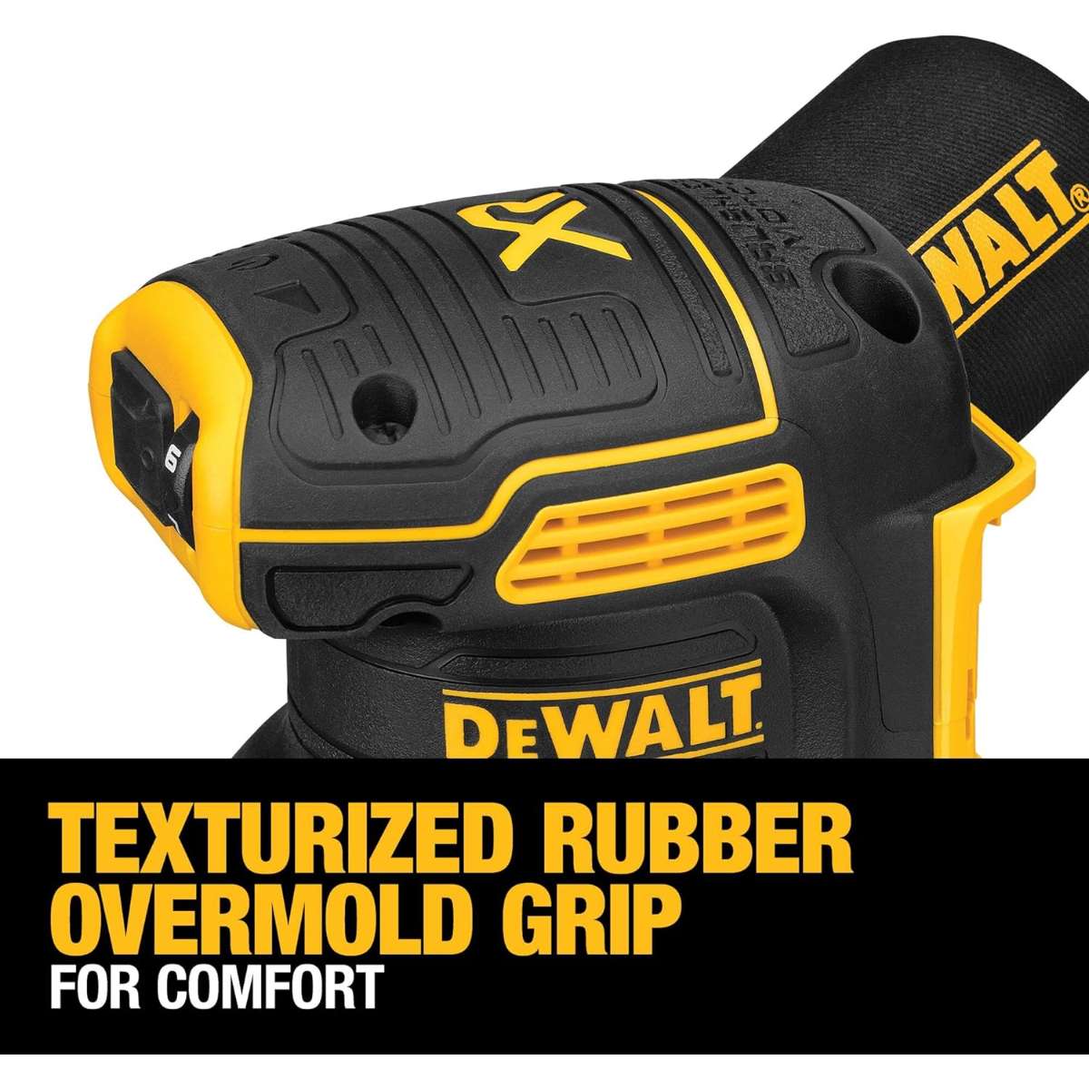 DEWALT 20V MAX Orbital Sander, Tool Only (DCW210B)