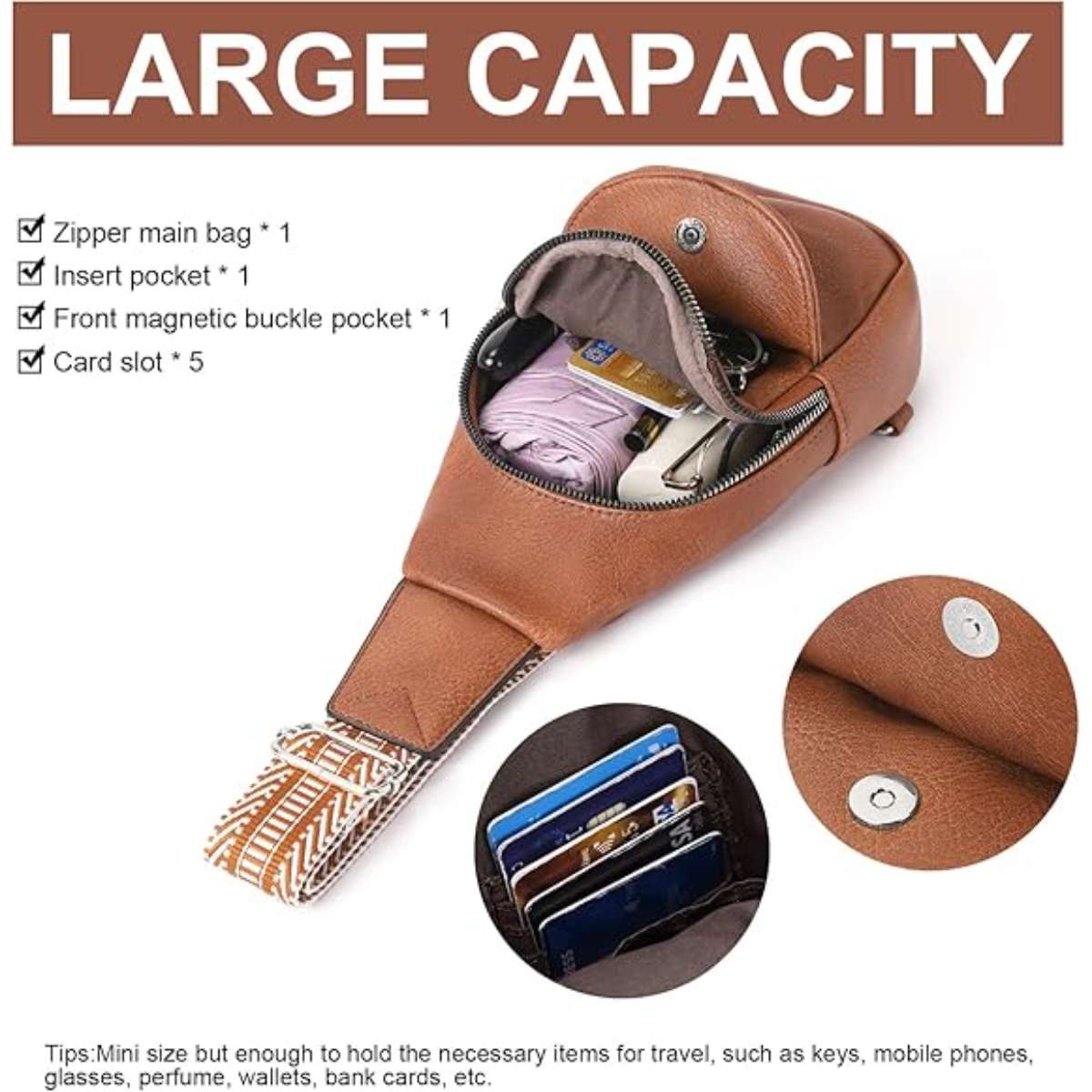 Lady Cruchi crossbody bag in small