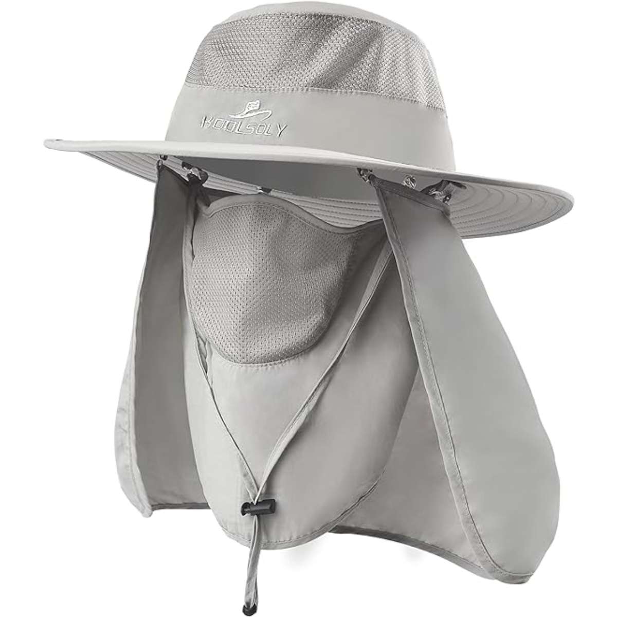 KOOLSOLY fishing hat with UPF 50+ sun protection