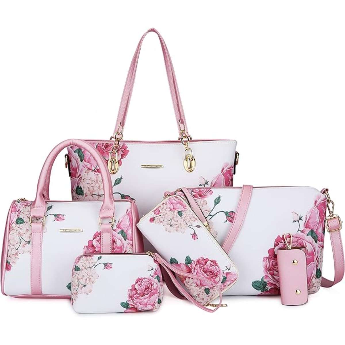 BAGSMART LARGE GYM BAG WITH YOGA MAT BUCKLE