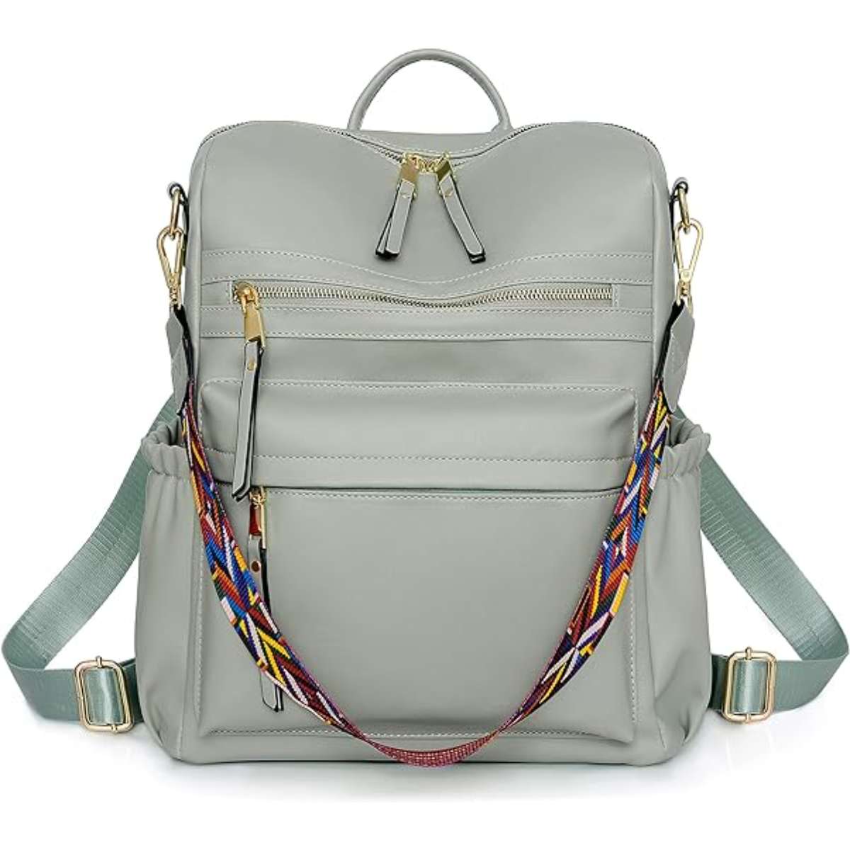 Dora & Liz Women's Backpack Wallet Stylish Leather