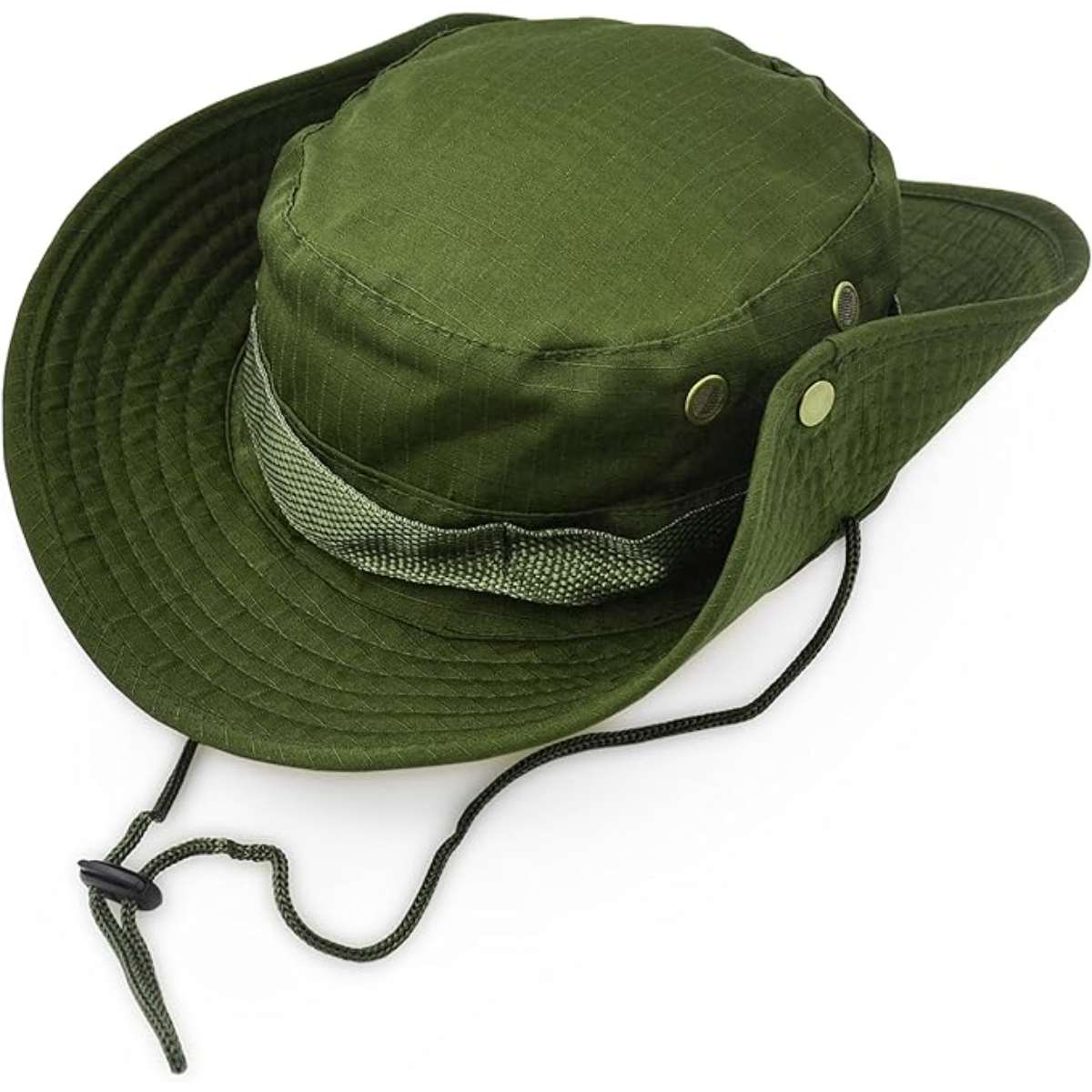 Outdoor wide-brimmed sun hat, United States combat style jungle sun hat