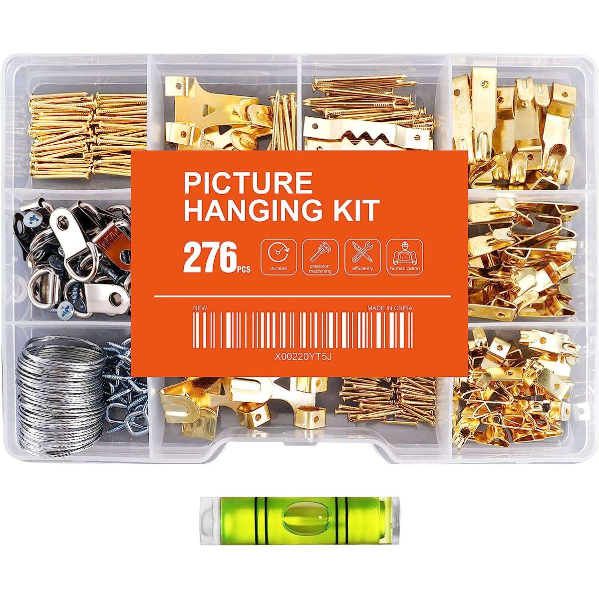 Hongway 276pcs Picture Hanging Kit