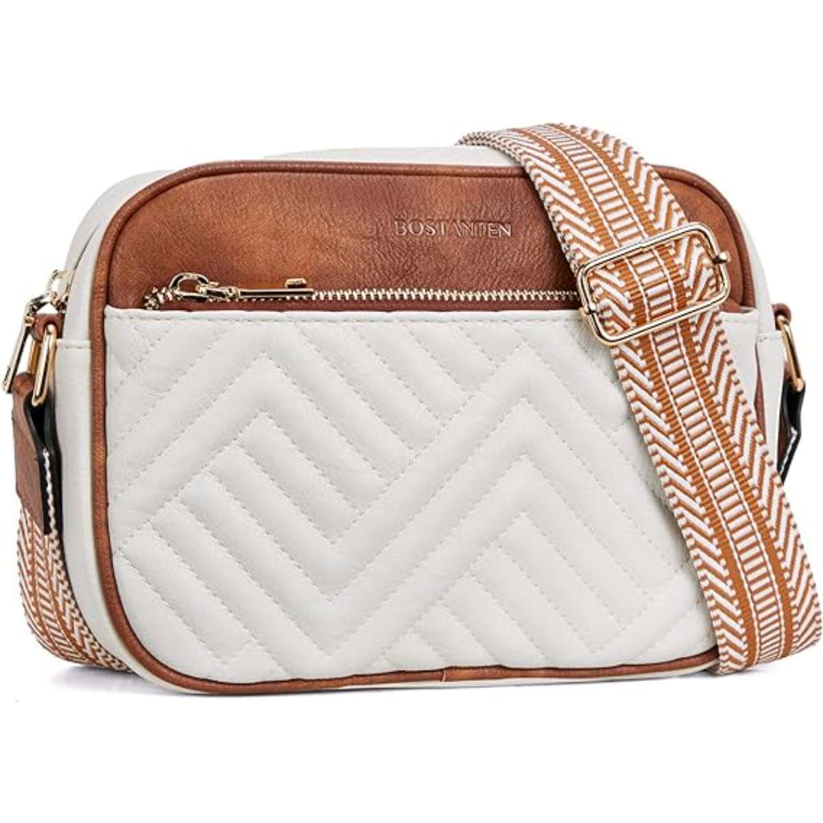 Bossten's quilted cross-body bag