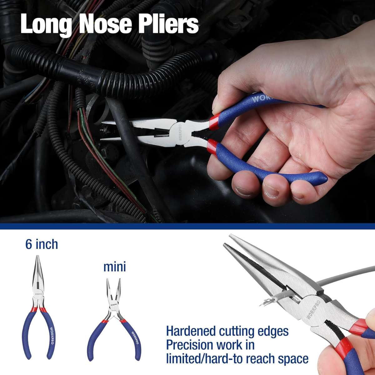 7-Piece Workpro Pliers Set