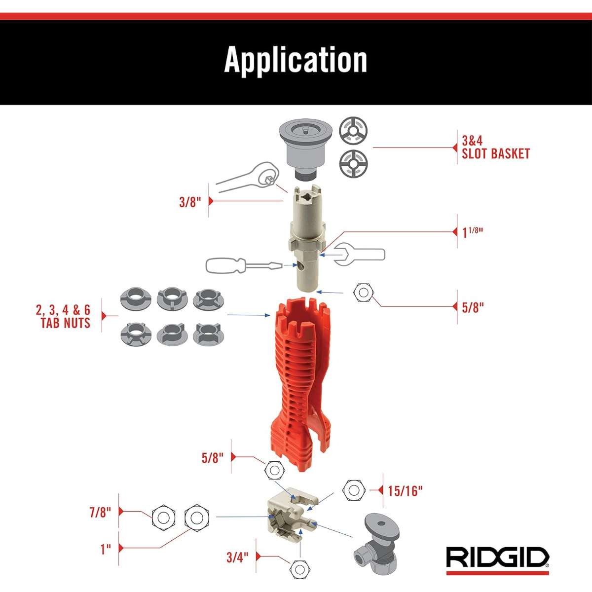 RIDGID 57003 EZ Removal Tool
